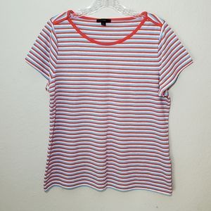 J. Crew Short Sleeve Striped Tee
